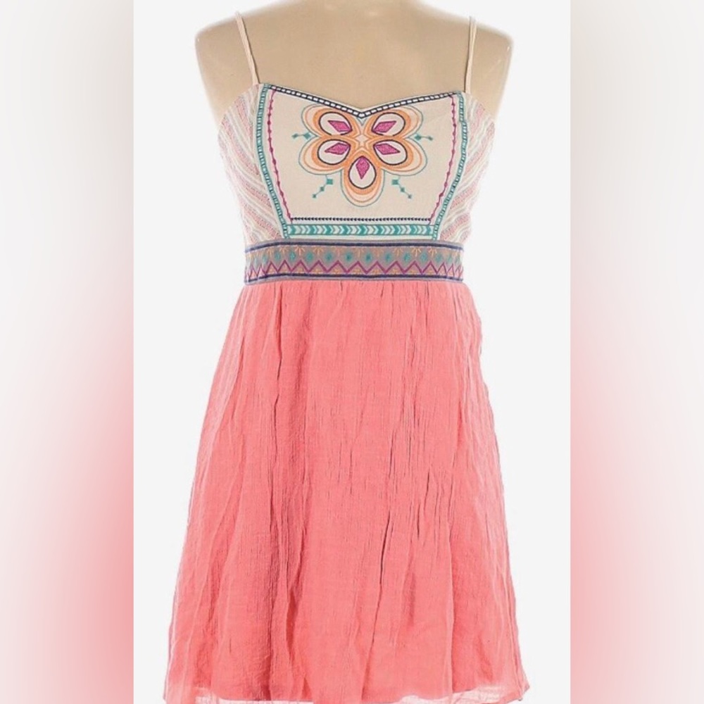 Altar’d State Shoulder Strap Summer Dress Size Large.